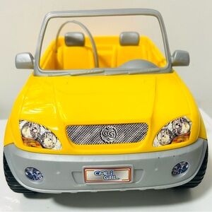 Barbie Cali Girl Yellow Jeep 4 X4